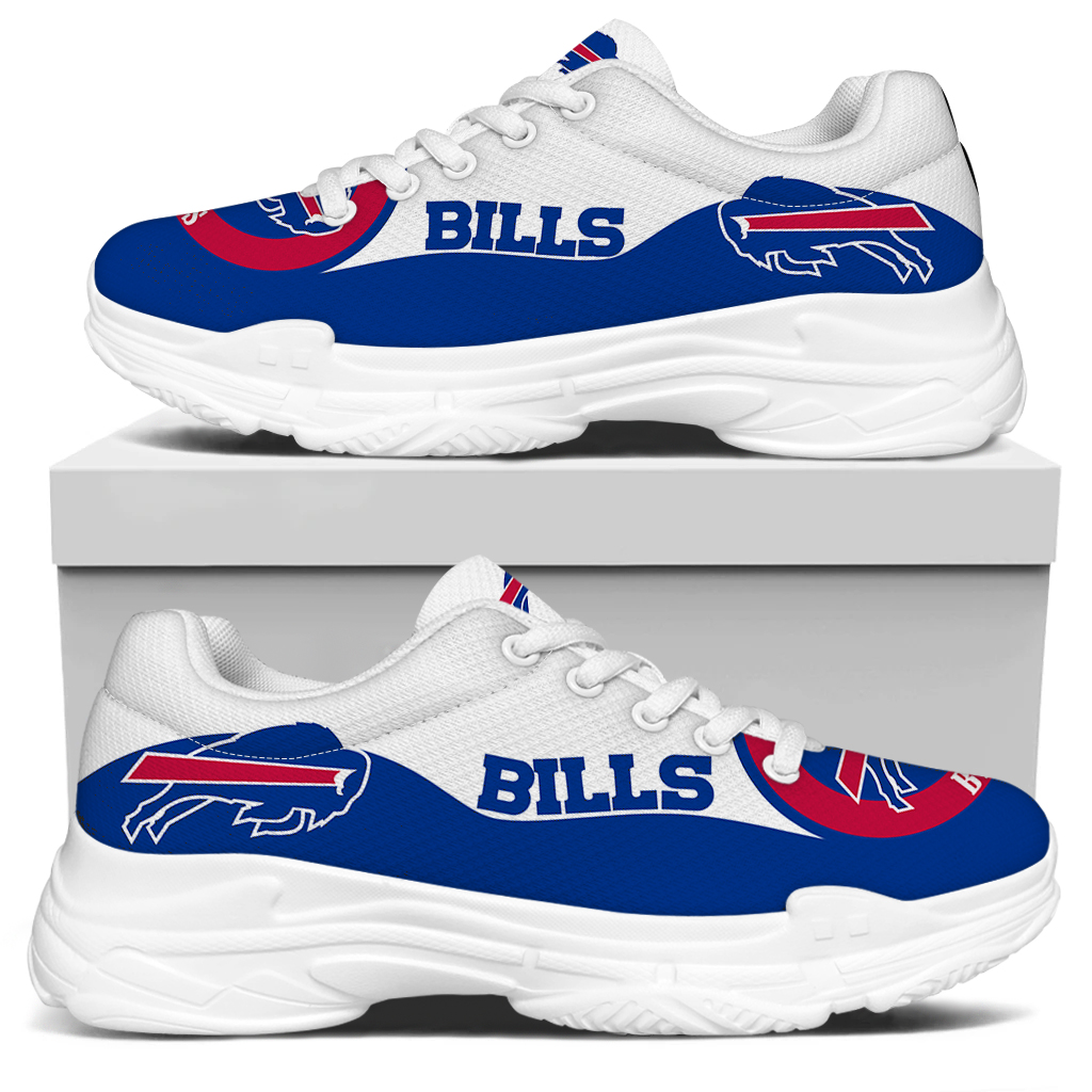 Men's Buffalo Bills Edition Chunky Sneakers With Line 002
